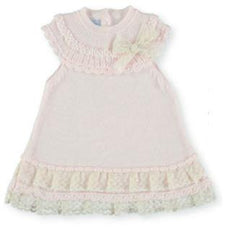 Baby Girls Ruffle Lace and bow dress