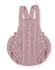 Baby Puntilla Knitted Romper