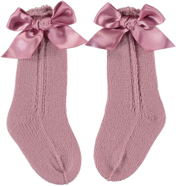 Baby Girls bow  socks