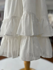 Baby ceremony dress and bonnet