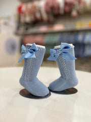 BABY GIRLS SOCKS WITH BOW INV22